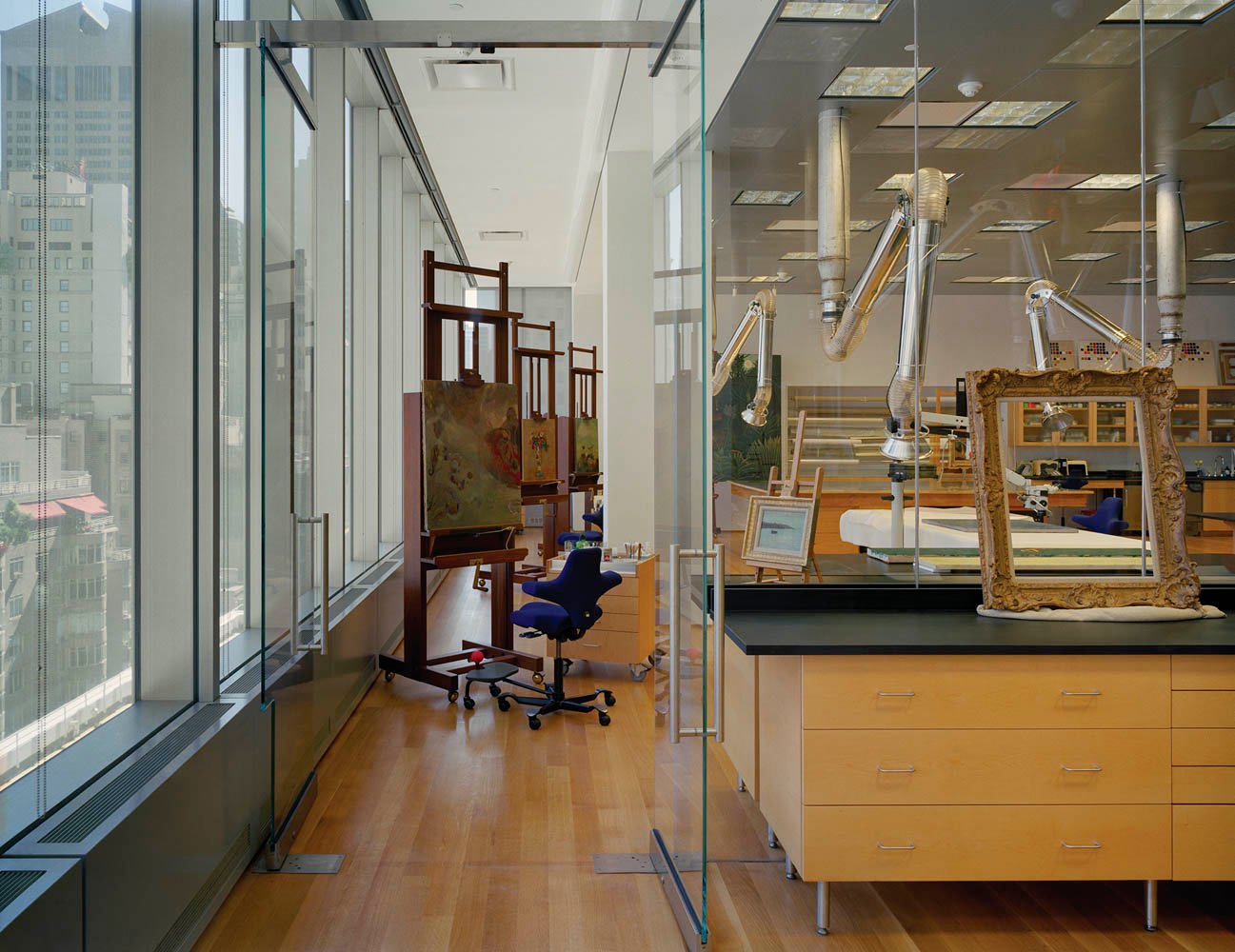 Richlite Counter & Table Tops MoMA Conservation Labs
