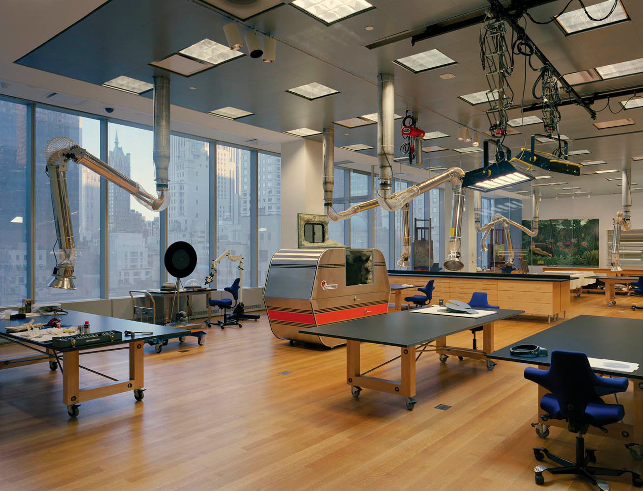 Richlite Counter & Table Tops MoMA Conservation Labs