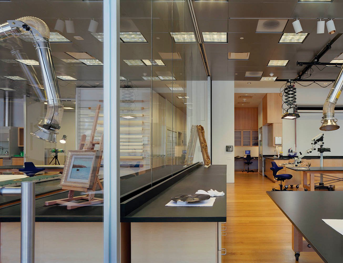 Richlite Counter & Table Tops MoMA Conservation Labs