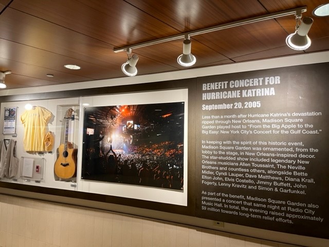 Richlite Signage at Madison Square Garden 1