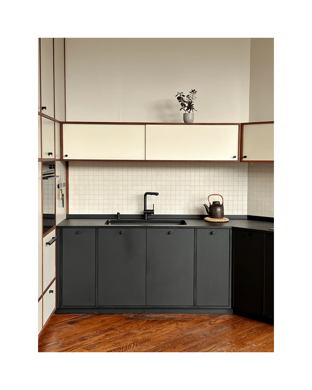 Max Wang's Richlite Kitchen Counters & Cabinets