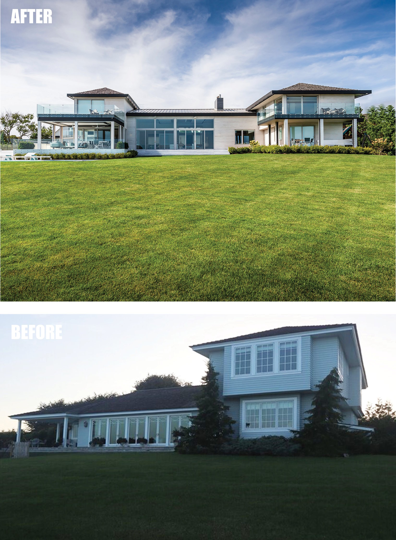 Quiogue Residence Before and After #2
