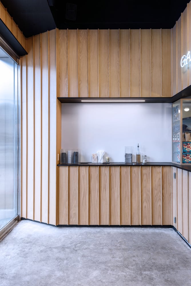 Gasoline Alley Coffee Shop - Richlite Counter Tops - Case Study