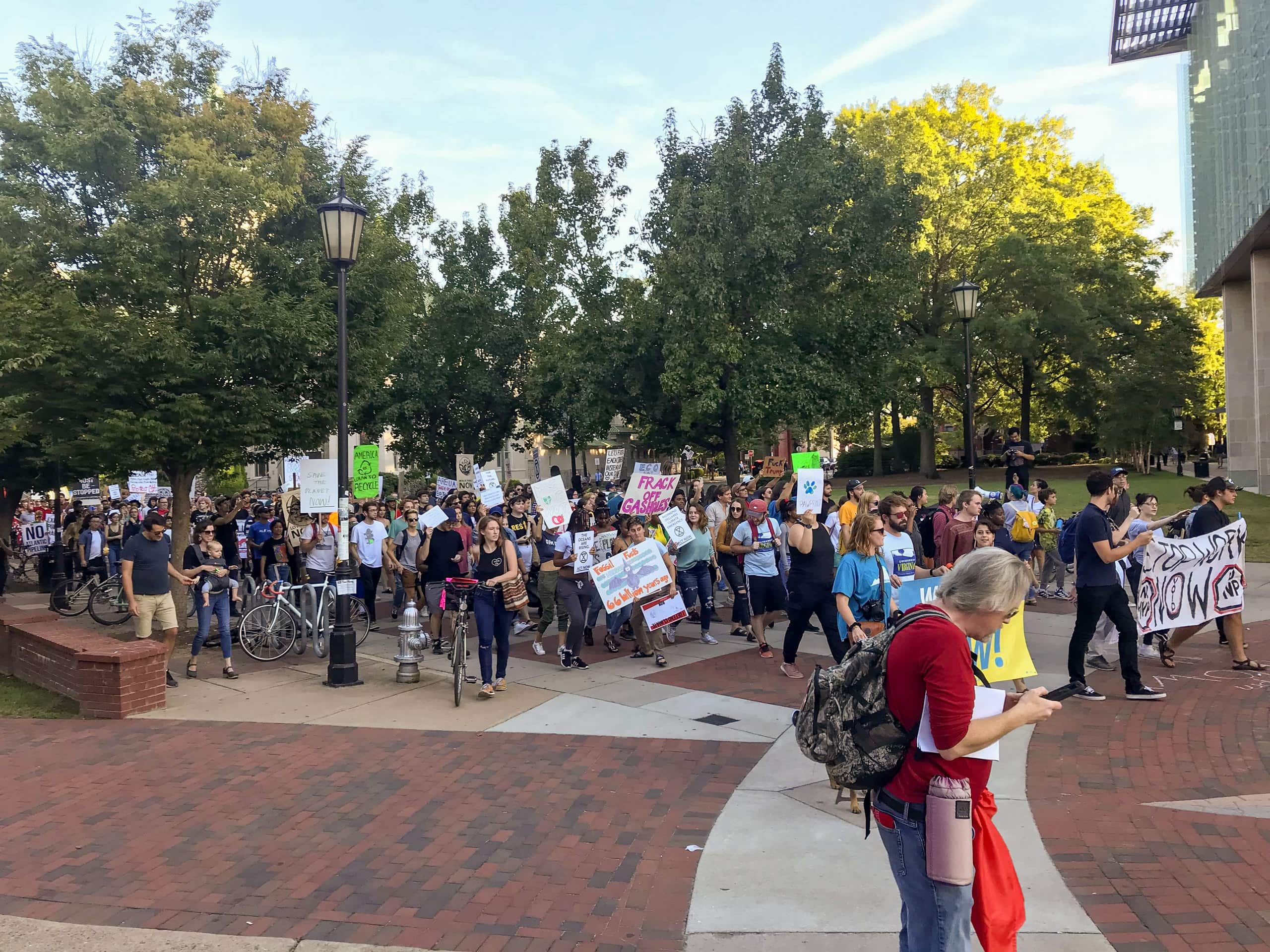 Climate Change Protesters