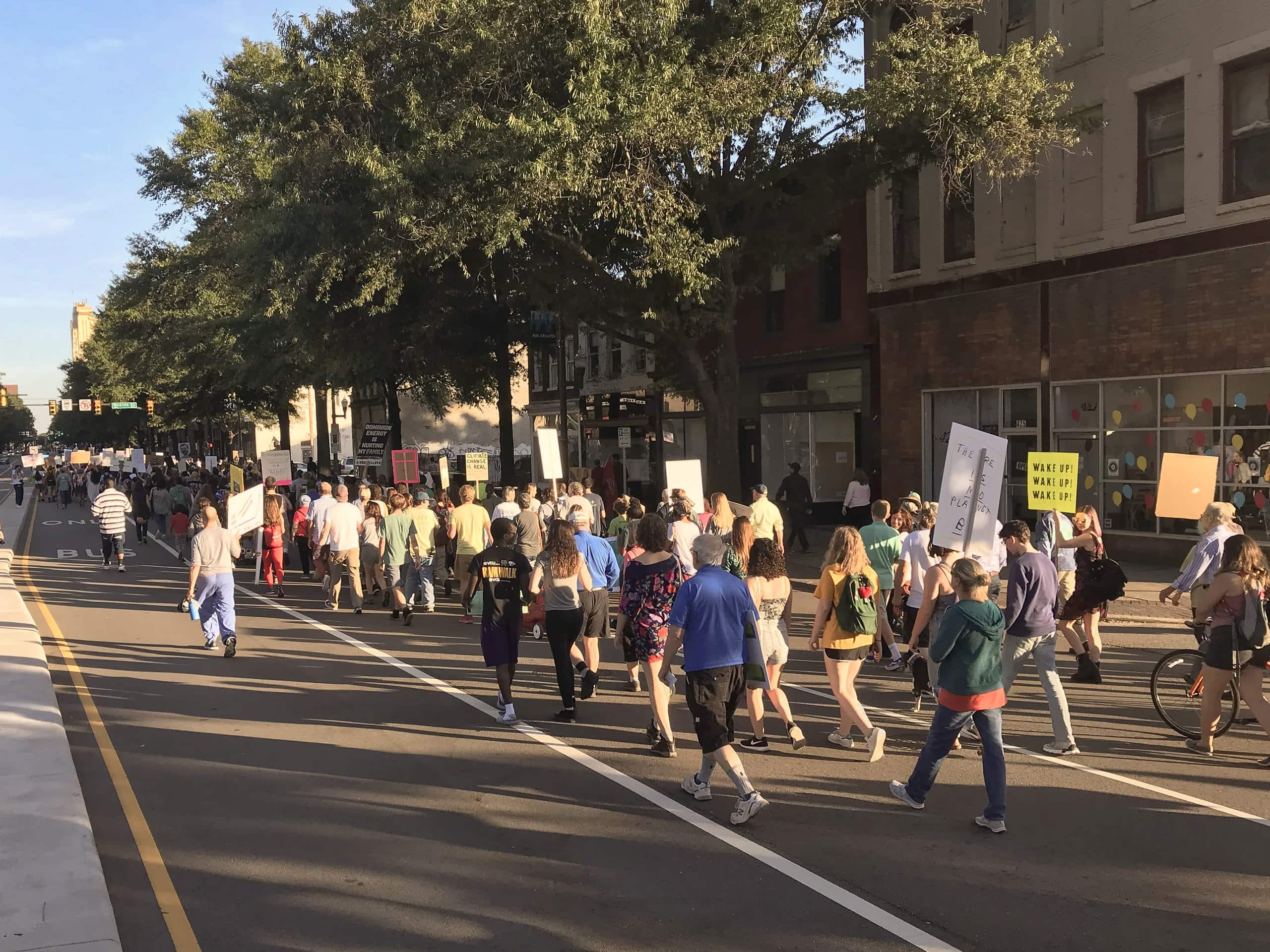 Climate Change Protesters