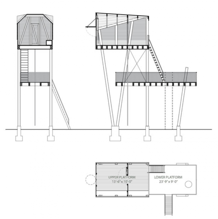 Husdon Woods Treehouse with Richlite Rainscreen