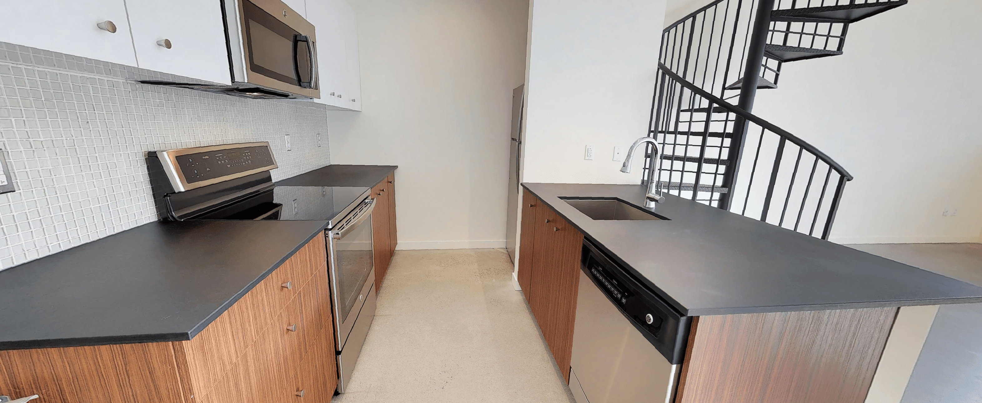 Roebling Lofts in Trenton Richlite Countertops Case Study